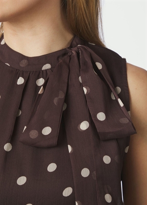 Ansol big dot top Dark Brown Neo Noir 